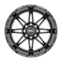Weld - Weld W13200017475 Weld Cheyenne W132 Series 20x10 / 8x170 BP / -18 Offset / 4.75 BS / 125.1 Bore - Gloss Black MIL - Image 1