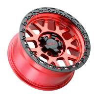 Weld - Weld W13379026450 Weld Off-Road W133 17X9 Cinch 5X114.3 5X127 ET-12 BS4.50 Candy Red / Satin Black Ring 78.1 - Image 1