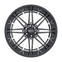 Weld - Weld W14522026475 Weld Off-Road W145 22X12 Cascade 5X114.3 5X127 ET-44 BS4.75 Gloss Black MIL 78.1 - Image 1