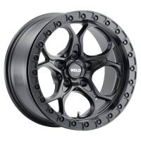 Weld - Weld W90179075450 Weld Off-Road W901 17X9.0 Ledge Beadlock 5X127 ET-12 BS4.50 Satin Black 71.5 - Image 1