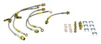 Goodridge - Goodridge 12238 Goodridge 09-12 Cadillac CTS-V (All CTS-V w/ Brembo Brakes) Stainless Steel Brake Line Kit - Image 3