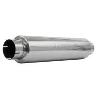 MBRP - MBRP Exhaust pM1004 MBRP Universal Quiet Tone Muffler 4in Inlet/Outlet 24in Body 6in Dia 30in Overall T304 - Image 2