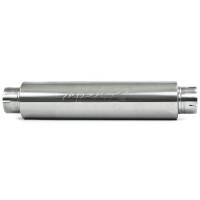 MBRP - MBRP Exhaust pM1004S MBRP Universal Quiet Tone Muffler 4in Inlet/Outlet 24in Body 6in Dia 30in Overall T409 - Image 2