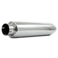 MBRP - MBRP Exhaust pM1004S MBRP Universal Quiet Tone Muffler 4in Inlet/Outlet 24in Body 6in Dia 30in Overall T409 - Image 4