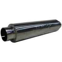 MBRP - MBRP Exhaust pM1004S MBRP Universal Quiet Tone Muffler 4in Inlet/Outlet 24in Body 6in Dia 30in Overall T409 - Image 5