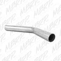MBRP - MBRP Exhaust pMB2011 MBRP Universal 3.5in - 45 Deg Bend 12in Legs Aluminized Steel (NO DROPSHIP) - Image 2