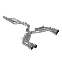 MBRP - MBRP Exhaust pS4601304 MBRP 15-18 Audi S3 304SS 3in Quad Split Rear Exit C/B System - Image 1