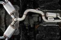 MBRP - MBRP Exhaust pS46013CF MBRP 15-18 Audi S3 SS 3in Quad Split Rear Exit w/ Carbon Fiber Tips - T304 - Image 3