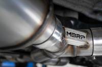 MBRP - MBRP Exhaust pS46013CF MBRP 15-18 Audi S3 SS 3in Quad Split Rear Exit w/ Carbon Fiber Tips - T304 - Image 4