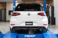 MBRP - MBRP Exhaust pS4603304 MBRP 15-19 VW Golf R 3in Cat Back Single Exit Exhaust Pro Series w/ Valve Delete - T304 - Image 8