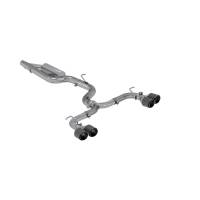 MBRP - MBRP Exhaust pS46033CF MBRP 15-19 VW Golf R MK7/MK7.5 3in T304 Cat Back Exhaust w/ Carbon Fiber Tips - Image 1