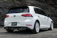 MBRP - MBRP Exhaust pS46033CF MBRP 15-19 VW Golf R MK7/MK7.5 3in T304 Cat Back Exhaust w/ Carbon Fiber Tips - Image 7
