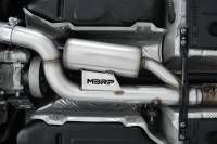 MBRP - MBRP Exhaust pS46033CF MBRP 15-19 VW Golf R MK7/MK7.5 3in T304 Cat Back Exhaust w/ Carbon Fiber Tips - Image 13