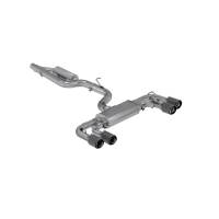MBRP - MBRP Exhaust pS46053CF MBRP 15-19 VW Golf R 3 in Cat Back w/ 4 in OD Quad Carbon Fiber Tips - T304 - Image 1