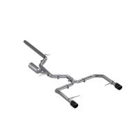 MBRP - MBRP Exhaust pS46083CF MBRP 19-21 VW Jetta GLI T304 SS 3in Cat-Back Dual Split Rear Exit Exhaust - Carbon Fiber Tips - Image 1