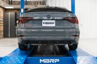 MBRP - MBRP Exhaust pS46083CF MBRP 19-21 VW Jetta GLI T304 SS 3in Cat-Back Dual Split Rear Exit Exhaust - Carbon Fiber Tips - Image 11