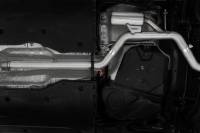 MBRP - MBRP Exhaust pS46153CF MBRP 2022 VW Jetta GLI 2.0 TSI 3in Cat Back T304 SS 2.5in Dual Split Rear w/ Carbon Fiber Tips - Image 3