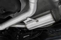 MBRP - MBRP Exhaust pS46153CF MBRP 2022 VW Jetta GLI 2.0 TSI 3in Cat Back T304 SS 2.5in Dual Split Rear w/ Carbon Fiber Tips - Image 4