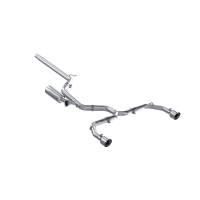 MBRP - MBRP Exhaust pS4617304 MBRP 2022 Volkswagen Golf GTI MK8 T304 SS 3in Cat-Back Exhaust 2.5in Dual Split Rear w/ SS Tips - Image 2