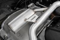MBRP - MBRP Exhaust pS46173CF MBRP 2022 VW Golf GTI MK8 T304 SS 3in Cat-Back Exhaust 2.5in Dual Split Rear w/ Carbon Fiber Tips - Image 5