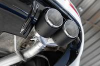 MBRP - MBRP Exhaust pS56033CF MBRP 14-17 Audi SQ5 3.0T Dual Rear Exit Axle Back w/ Quad Carbon Fiber Tips - T304 - Image 4