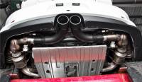 MBRP - MBRP Exhaust pS7607BLK MBRP 14-19 Porsche GT3/GT3RS 3in Center Muffler Bypass 4in Tips - Black Coated - Image 3