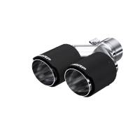 MBRP - MBRP Exhaust pT5170CF MBRP Universal Carbon Fiber Dual Tip 3.5in OD/2.5in Inlet - Image 1
