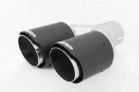 MBRP - MBRP Exhaust pT5170CF MBRP Universal Carbon Fiber Dual Tip 3.5in OD/2.5in Inlet - Image 2