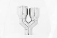 MBRP - MBRP Exhaust pT5171 MBRP Universal T304 SS Dual Tip 3.5in OD/2.5in Inlet - Image 3