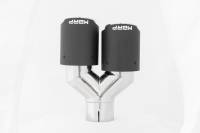 MBRP - MBRP Exhaust pT5171CF MBRP Universal Carbon Fiber Dual Tip 3.5in OD/2.5in Inlet - Image 2
