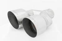 MBRP - MBRP Exhaust pT5177 MBRP Universal T304 SS Dual Tip 4in OD/2.5in Inlet - Image 2