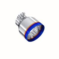 MBRP - MBRP Exhaust pT5184BE MBRP T304 Stainless Steel Burnt End Angle Cut Exhaust Tip - 3in. ID / 5in. OD / 6.5in. Length - Image 1