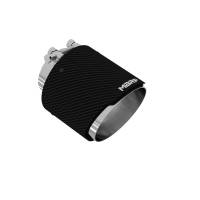 MBRP - MBRP Exhaust pT5184CF MBRP Universal Carbon Fiber Tip, 3in. ID./5in. OD./ 6.13in L. Angle Cut Dual Wall - Image 1