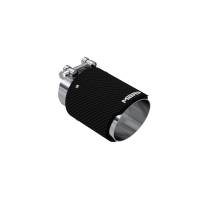 MBRP - MBRP Exhaust pT5188CF MBRP Universal Carbon Fiber Tip 3in ID / 4in OD Out / 6.13in Length Angle Cut Dual Wall - Image 2