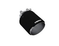 MBRP - MBRP Exhaust pT5191CF MBRP Universal Carbon Fiber Tip 2.5in ID / 4.5in OD Out / 6.5in Length Angle Cut Dual Wall - Image 1