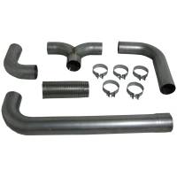 MBRP - MBRP Exhaust pUT2001 MBRP Universal Full size Pickup T pipe kit AL - Image 4