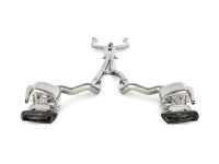 Akrapovic - Akrapovic E-ME/T/3 Akrapovic 16-17 Mercedes-AMG C63 Coupe (C5) Evolution Link Pipe Set (Titanium) - Fits 2015-2018 Mercedes-Benz C63 AMG - Image 2
