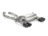 Akrapovic - Akrapovic M-BM/T/8H Akrapovic 14-17 BMW M3/M4 (F80/F82) Slip-On Line (Titanium) (Req. Tips) - Fits 2015-2020 BMW M4 - Image 2