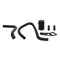 Mishimoto - Mishimoto MMBCC-N55-11CBE2 Mishimoto 11-13 BMW 335i/335ix/135i Baffled Oil Catch Can Kit - Black - Fits 2011-2013 BMW 335i xDrive, 335i, 135is - Image 2