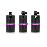 Mishimoto - Mishimoto MMBCC-UNI-PR Mishimoto Universal Baffled Oil Catch Can - Purple - Image 1