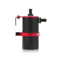 Mishimoto - Mishimoto MMBCC-UNI-RD Mishimoto Universal Baffled Oil Catch Can - Red - Image 6
