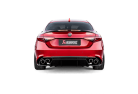 Akrapovic - Akrapovic S-AR/TI/1H Akrapovic 17-19 Alfa Romeo Giulia Quadrifoglio Evolution Line Cat Back (Titanium) - Fits 2017-2020 Alfa Romeo Giulia - Image 2