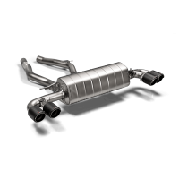 Akrapovic - Akrapovic S-BM/T/9H Akrapovic 2019 BMW Z4 M40i (G29) Slip-On Line (Titanium) w/Carbon Fiber Tips - Fits 2020 BMW Z4 - Image 2