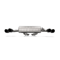 Akrapovic - Akrapovic S-BM/T/9H Akrapovic 2019 BMW Z4 M40i (G29) Slip-On Line (Titanium) w/Carbon Fiber Tips - Fits 2020 BMW Z4 - Image 3