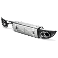 Akrapovic - Akrapovic S-PO997TFLH Akrapovic 10-13 Porsche 911 Turbo / Turbo S (997 FL) Slip-On Line (Titanium) w/ Titanium Tips - Fits 2010-2013 Porsche 911 - Image 2