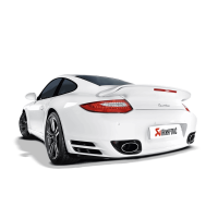 Akrapovic - Akrapovic S-PO997TFLH Akrapovic 10-13 Porsche 911 Turbo / Turbo S (997 FL) Slip-On Line (Titanium) w/ Titanium Tips - Fits 2010-2013 Porsche 911 - Image 3