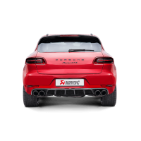 Akrapovic - Akrapovic S-PO/TI/7H Akrapovic 2014 Porsche Macan Turbo (95B) Evolution Line Cat Back (Titanium) w/ Carbon Fiber Tips - Image 1