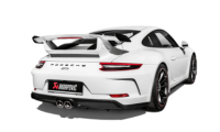Akrapovic - Akrapovic S-PO/TI/8 Akrapovic 2018 Porsche 911 GT3 (991.2) Slip-On Race Line (Titanium) w/o Tail Pipe Set - Fits 2014-2019 Porsche 911 - Image 1