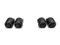 Akrapovic - Akrapovic TP-CT/26 Akrapovic 14-17 BMW M3/M4 (F80/F82) Tail Pipe Set (Carbon) - Fits 2015-2020 BMW M4 - Image 1