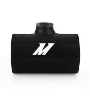 Mishimoto - Mishimoto MMCP-25NPTBK Mishimoto 2.5in Black Silicone Coupler w/ 1/8in NPT Bung - Image 1